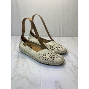 Pikolinos Jerez Slip On Leather Driving Loafer Moccassin Shoe Flats 578-4976 36